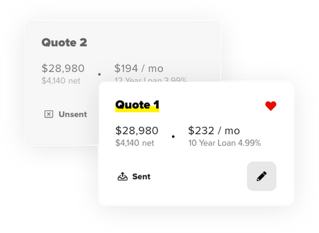 Solar layout controls